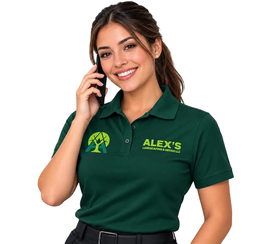 Alex's Landscaping & Design team representative
