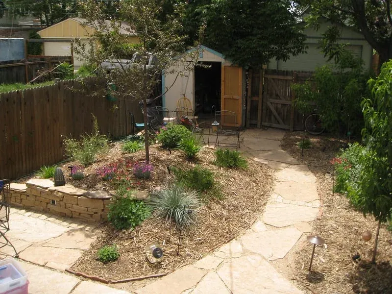 Flagstone Patio Retreat
